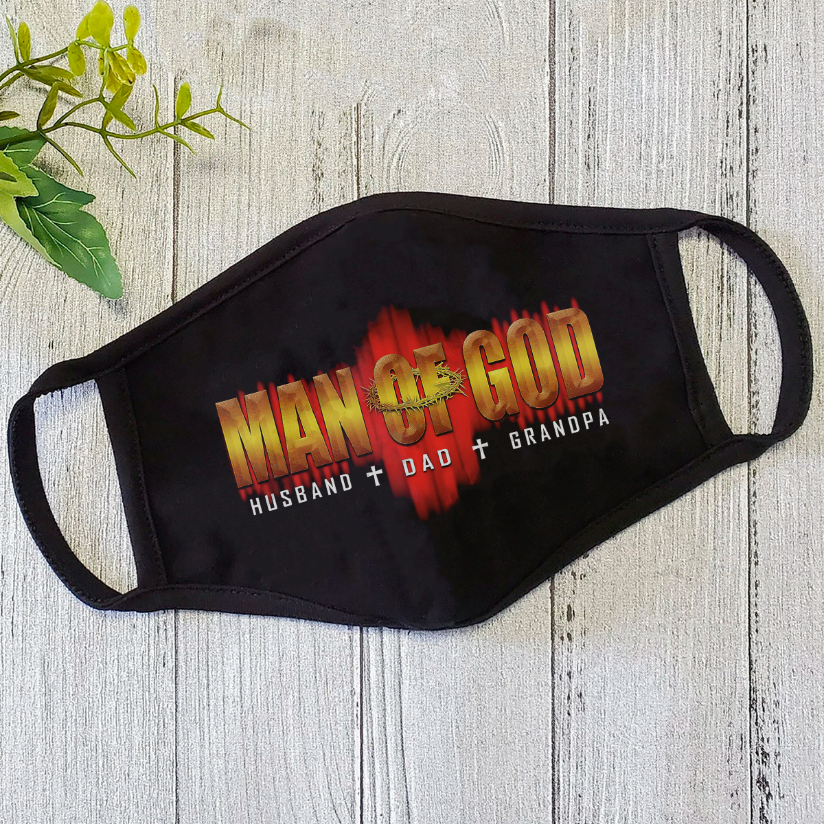 Man Of God Jesus Face Mask TA