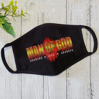 Man Of God Jesus Face Mask TA