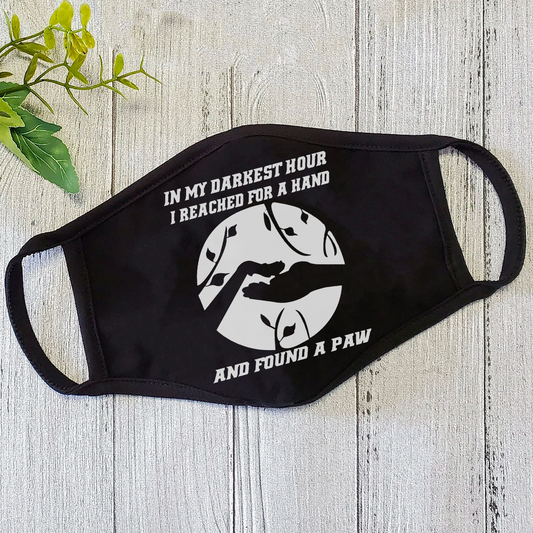 Dog Paw Face Mask DL