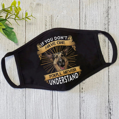 German Shepherd Dog Face Mask DL