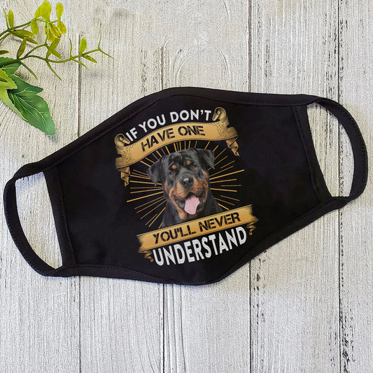 Rottweiler Dog Mom Face Mask DL