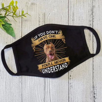 Pitbull Dog Face Mask DL