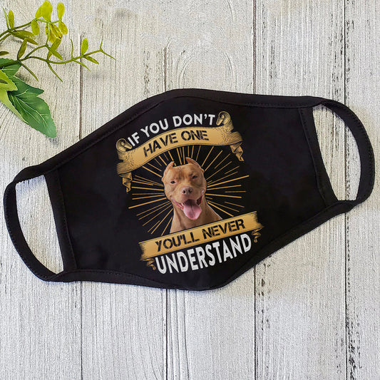 Pitbull Dog Face Mask DL
