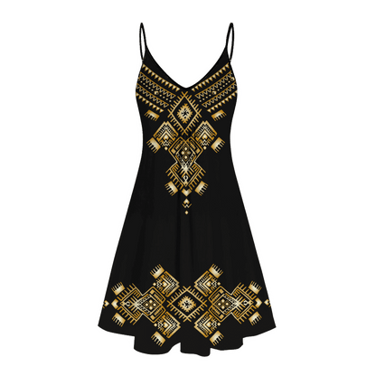 African Culture No 3 Summer Beach Dress