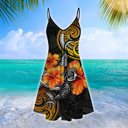 Polynesia No 3 Summer Beach Dress