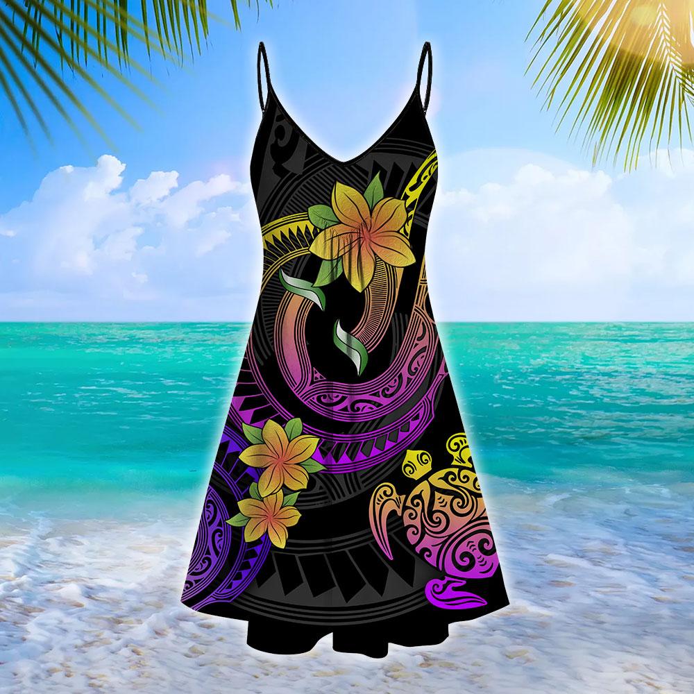 Polynesia No 8 Summer Beach Dress