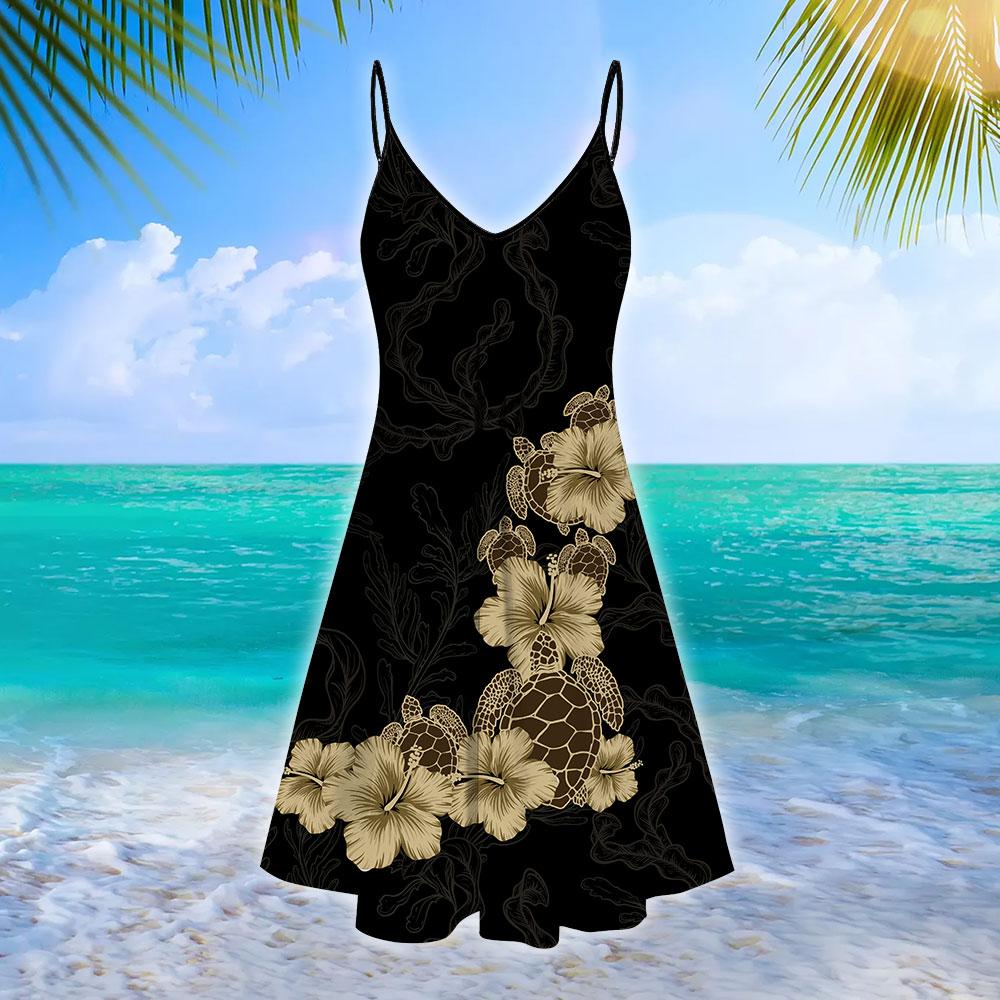 Polynesia No 15 Summer Beach Dress