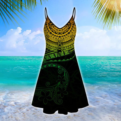Polynesia No 5 Summer Beach Dress