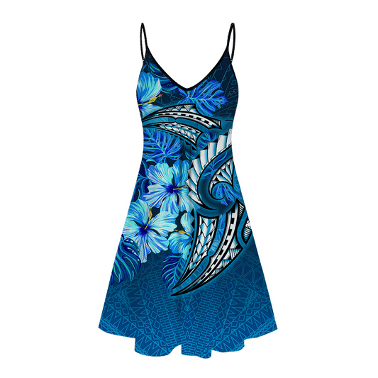 Polynesia No 6 Summer Beach Dress
