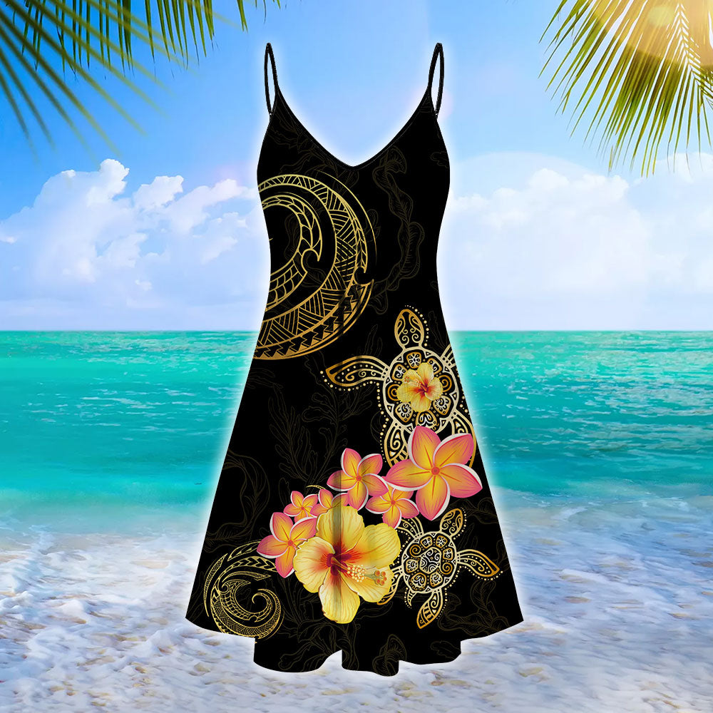 Polynesia No 17 Summer Beach Dress
