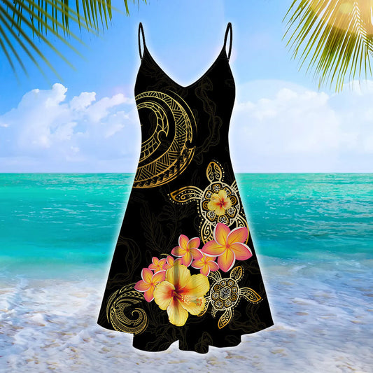 Polynesia No 17 Summer Beach Dress