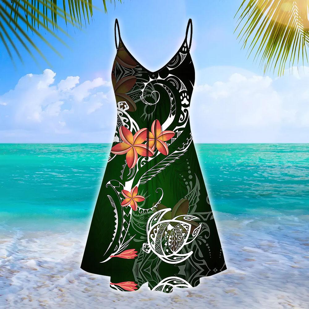 Polynesia No 13 Summer Beach Dress