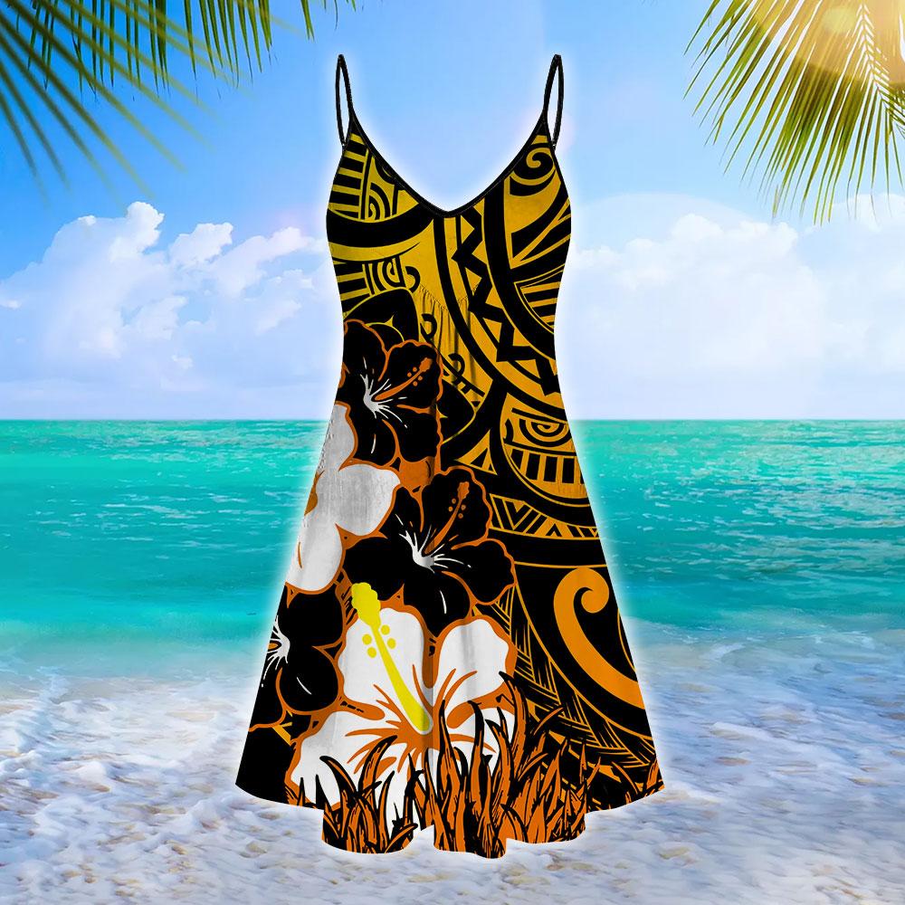 Polynesia No 7 Summer Beach Dress