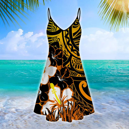 Polynesia No 7 Summer Beach Dress