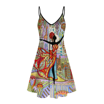 African Girl No 5 Summer Beach Dress NTN10072101