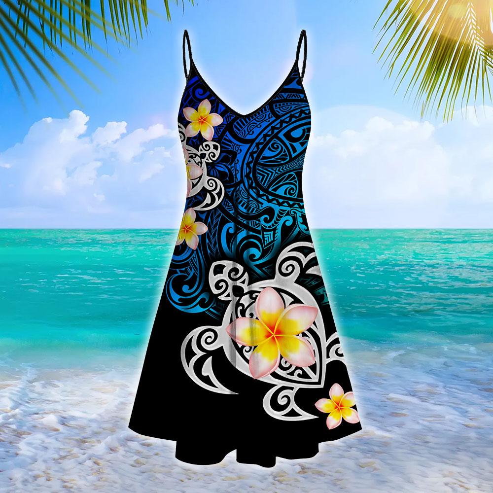 Polynesia No 4 Summer Beach Dress