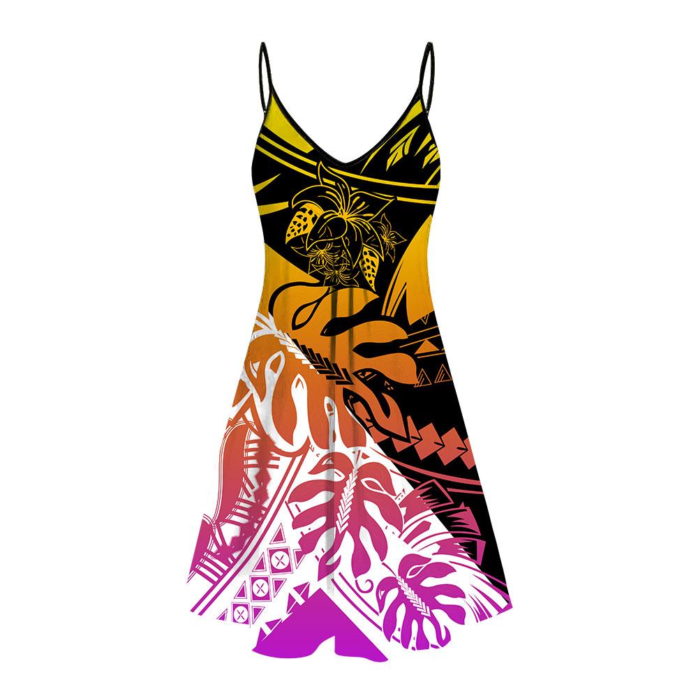 Polynesia No 10 Summer Beach Dress