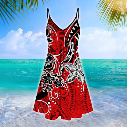 Polynesia No 14 Summer Beach Dress