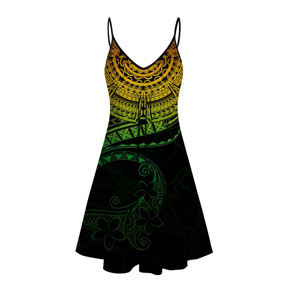 Polynesia No 5 Summer Beach Dress