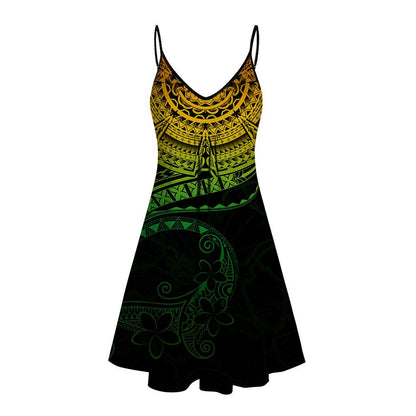 Polynesia No 5 Summer Beach Dress