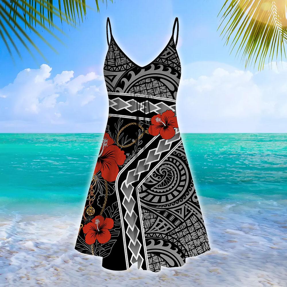Polynesia No 16 Summer Beach Dress