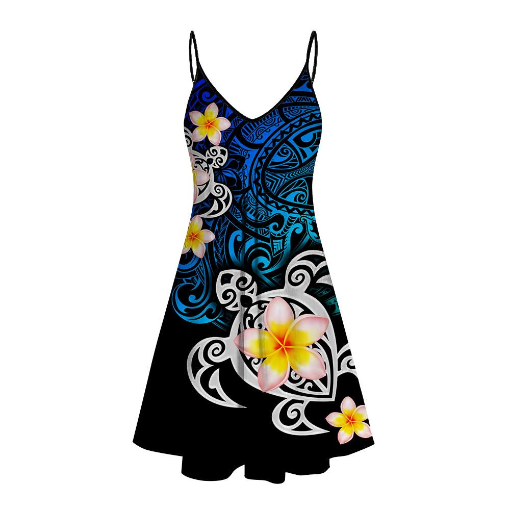 Polynesia No 4 Summer Beach Dress