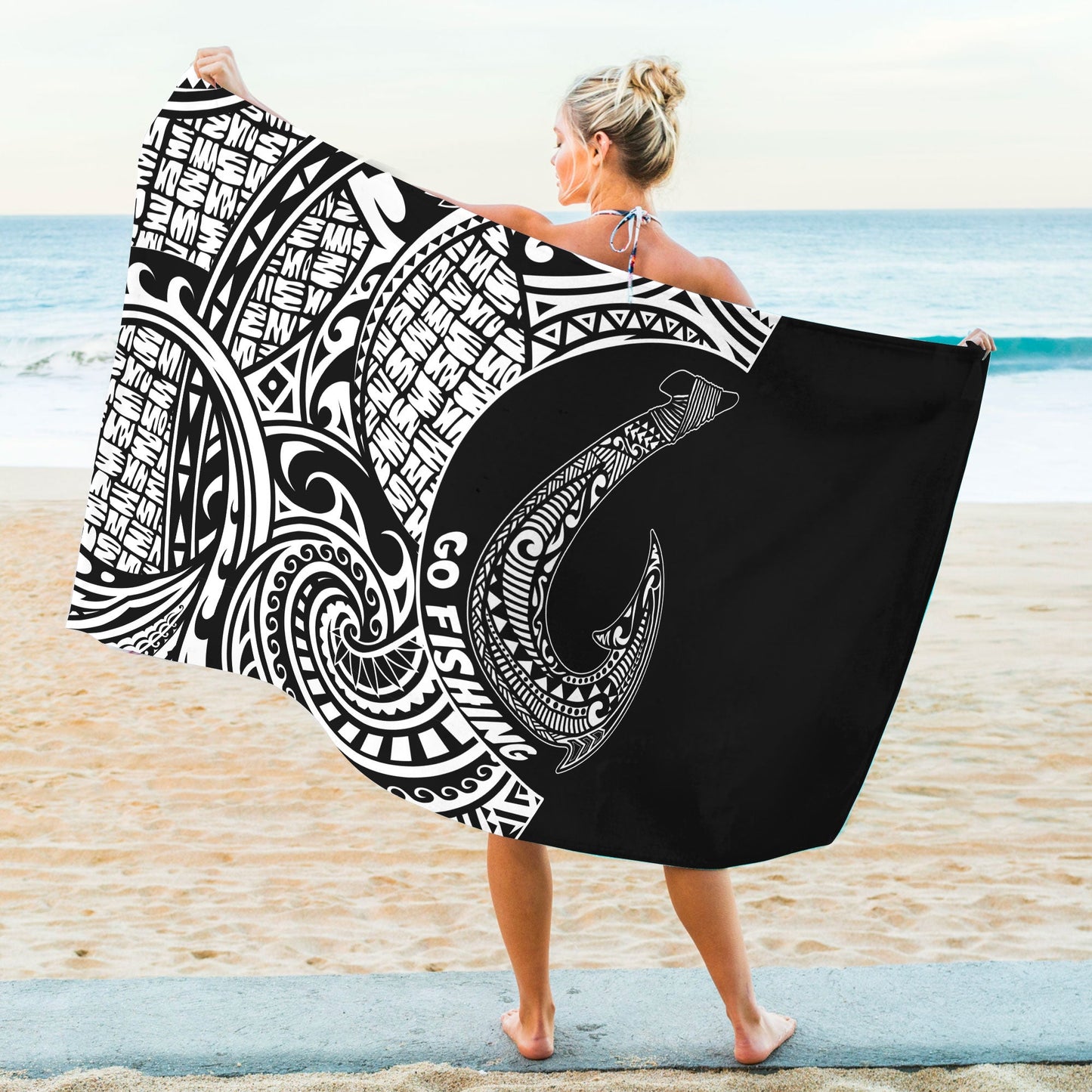 Polynesia No 9 Summer Beach Towel