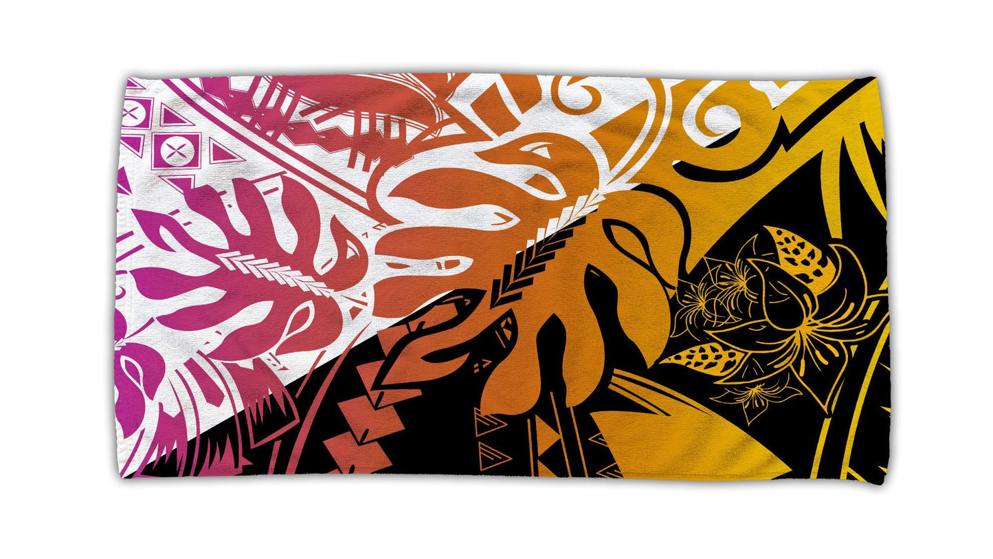 Polynesia No 10 Summer Beach Towel