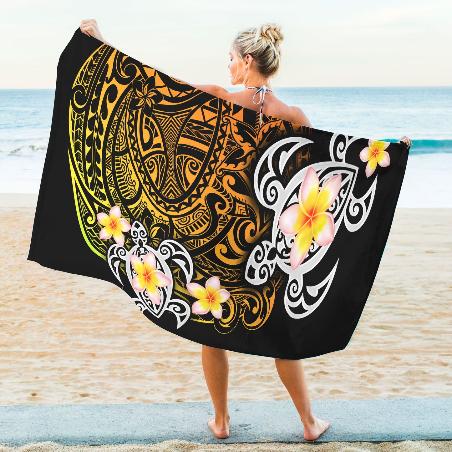 Polynesia No 2 Summer Beach Towel