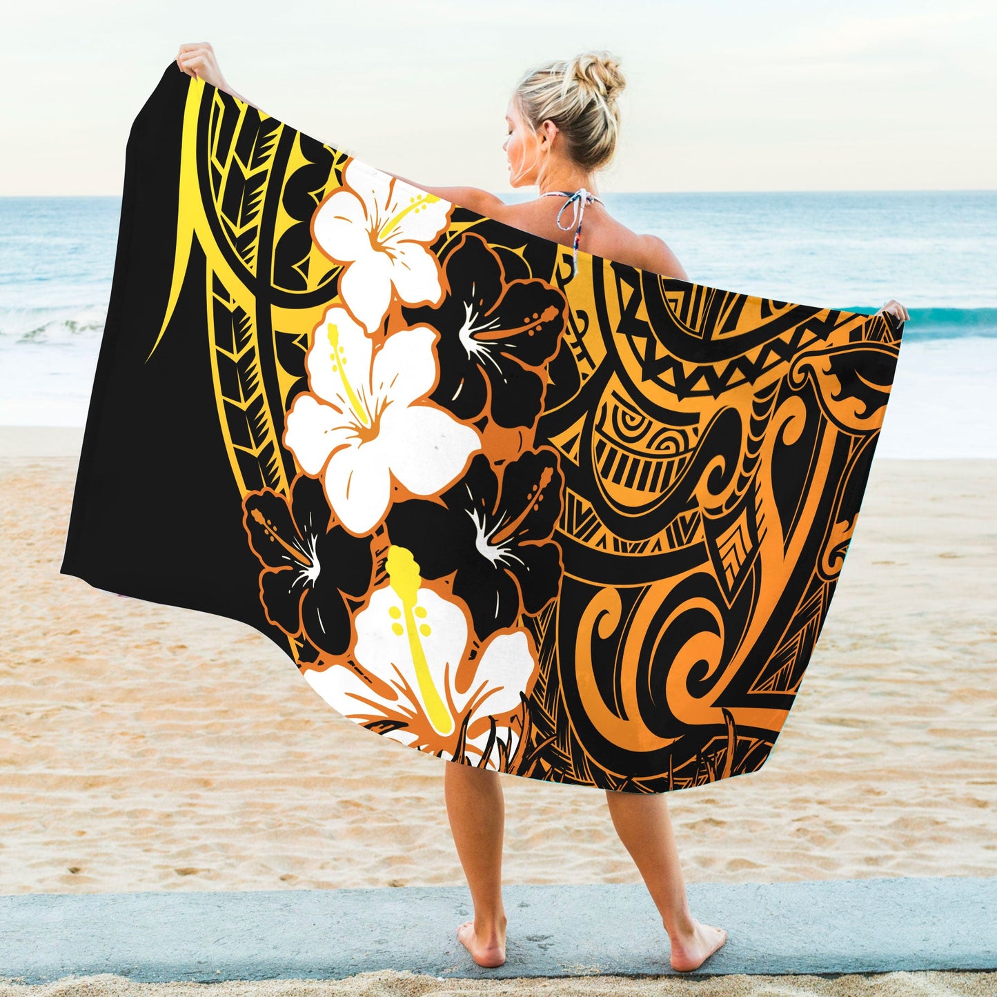 Polynesia No 7 Summer Beach Towel