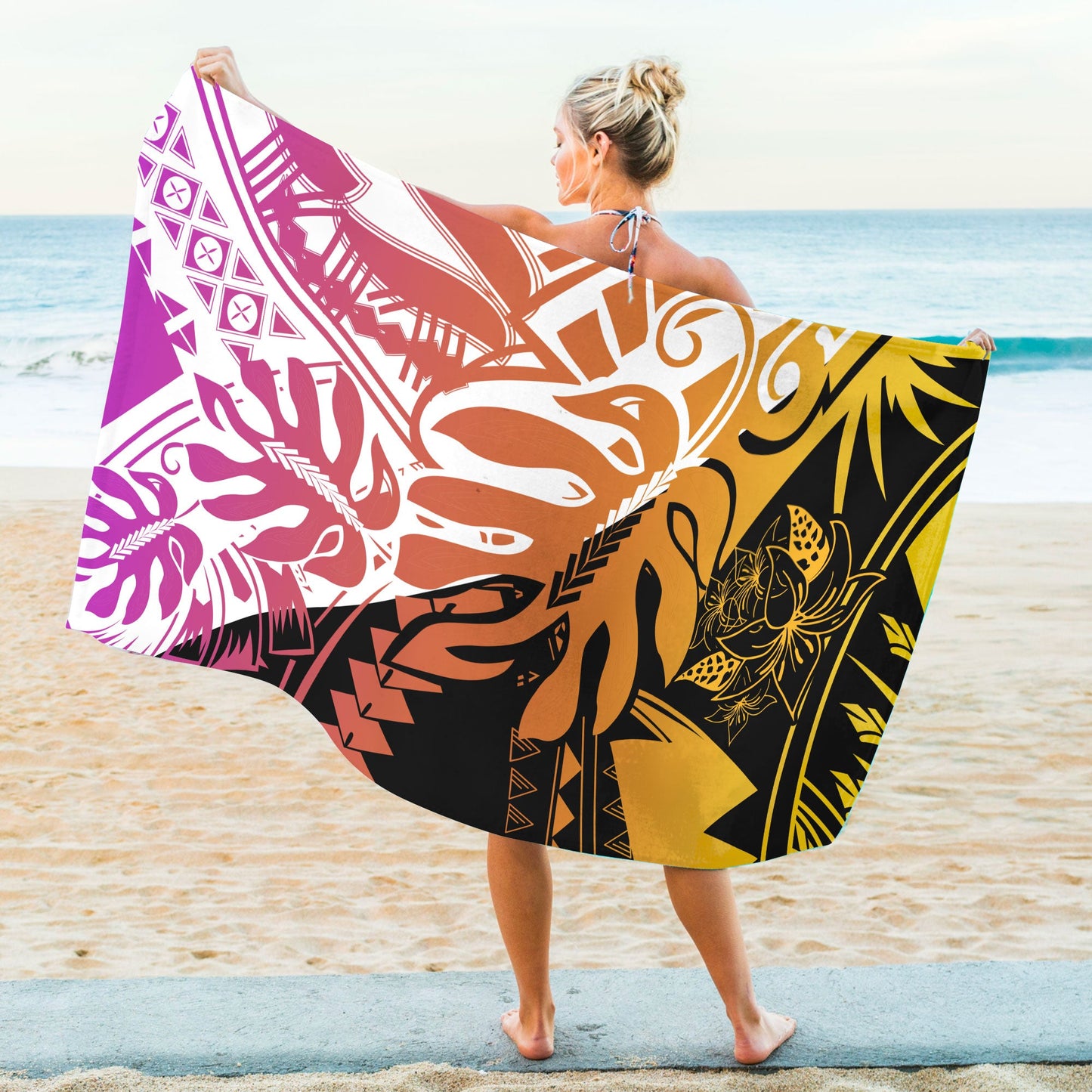 Polynesia No 10 Summer Beach Towel
