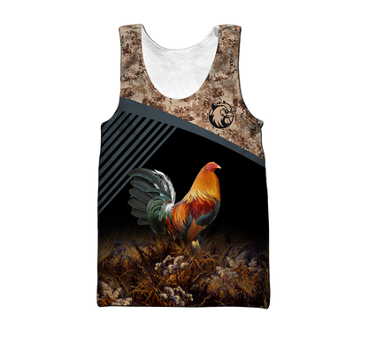 Rooster 3D Printed Unisex Shirts TN DD19042103