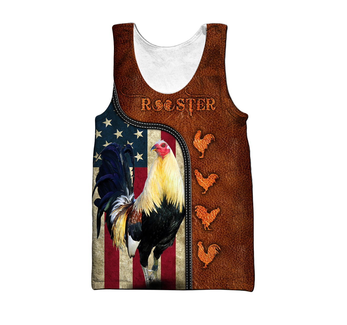 Personalized Rooster 3D Printed Unisex Shirts TN PD20042101