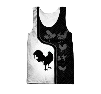 Rooster 3D Printed Unisex Shirts DD20042101