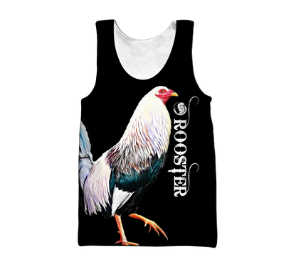 Rooster 3D Printed Unisex Shirts PD23042103VH