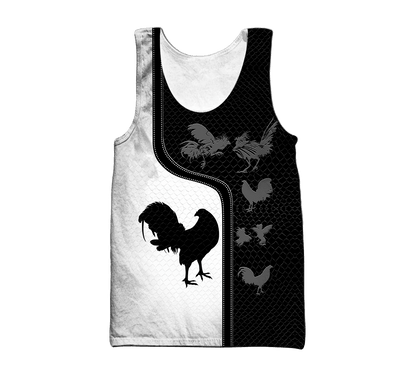 Personalized Rooster 3D Printed Unisex Shirts DD24042104