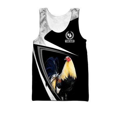 Personalized Rooster 3D Printed Unisex Shirts DA28042103