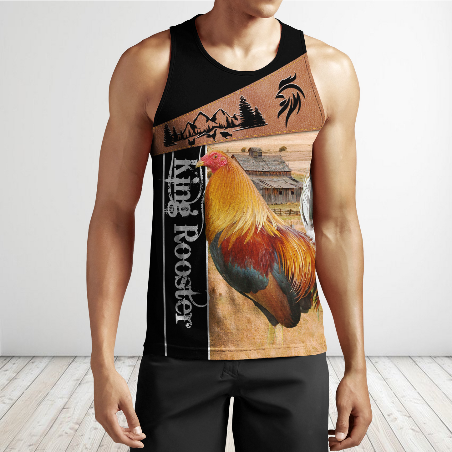 Personalized King Rooster 3D Printed Unisex Shirts SN27042103