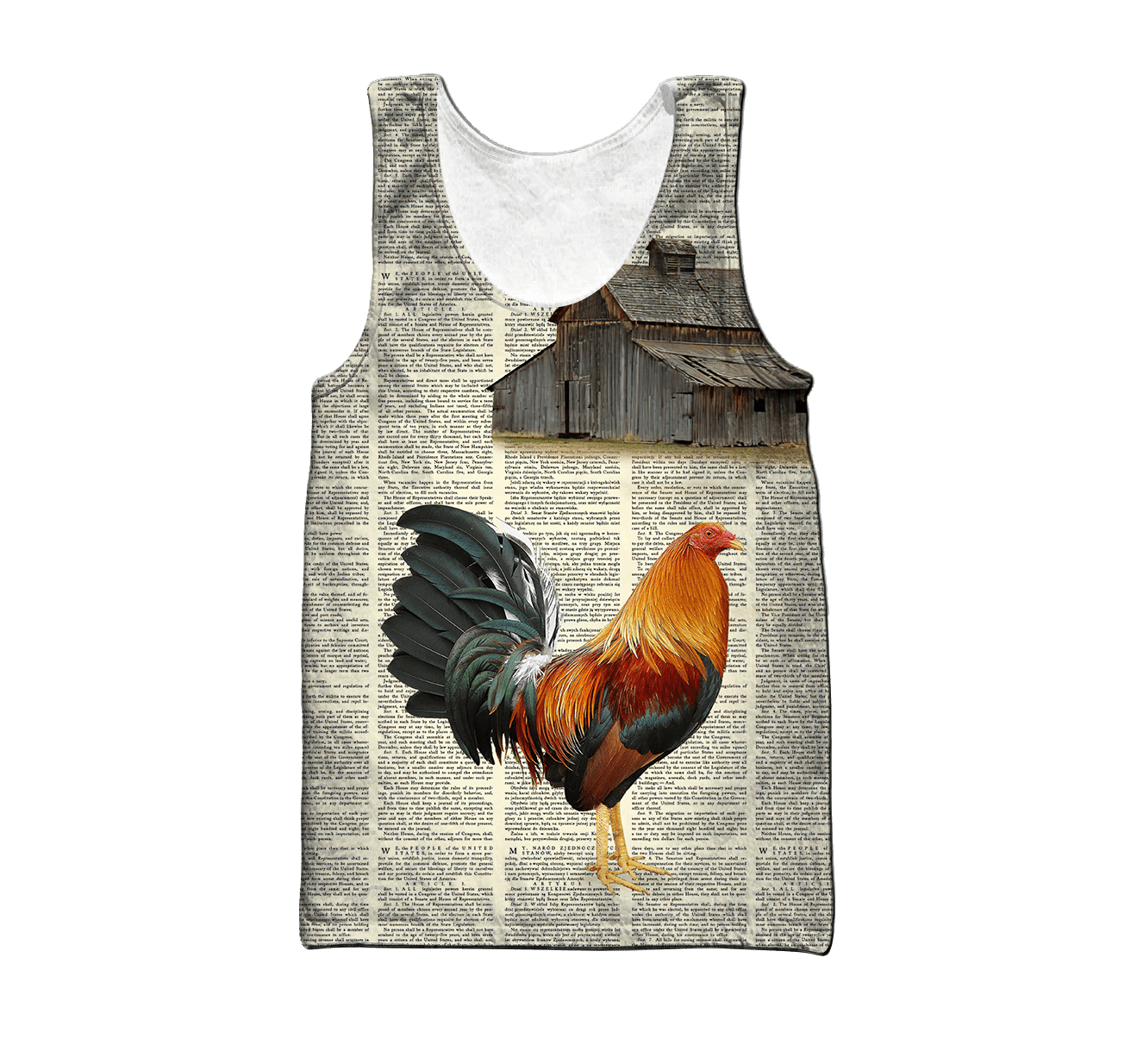Rooster 3D Printed Unisex Shirts HHT29042102
