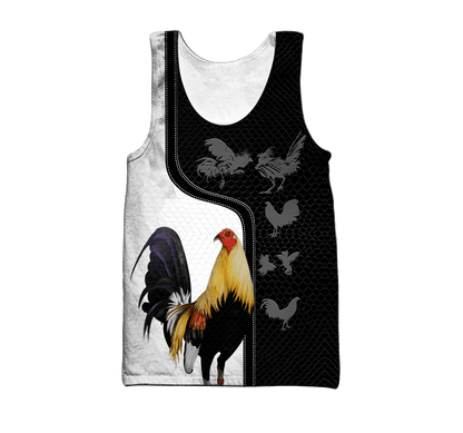 Personalized Rooster 3D Printed Unisex Shirts DD04052106