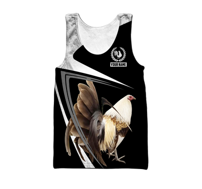 Personalized Rooster 3D Printed Unisex Shirts DA05052105
