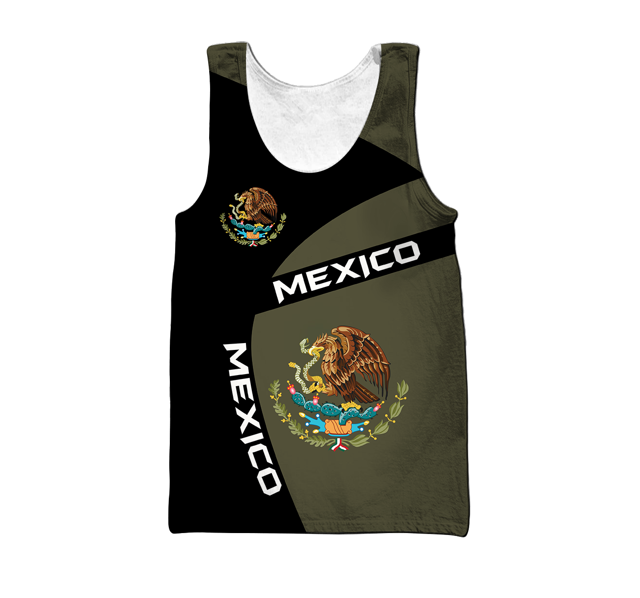 Personalized Mexico 3D All Over Printed Hoodie