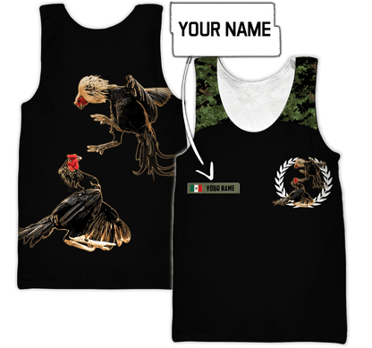 Personalized Mexican Rooster 3D Printed Unisex Shirts HHT10052102