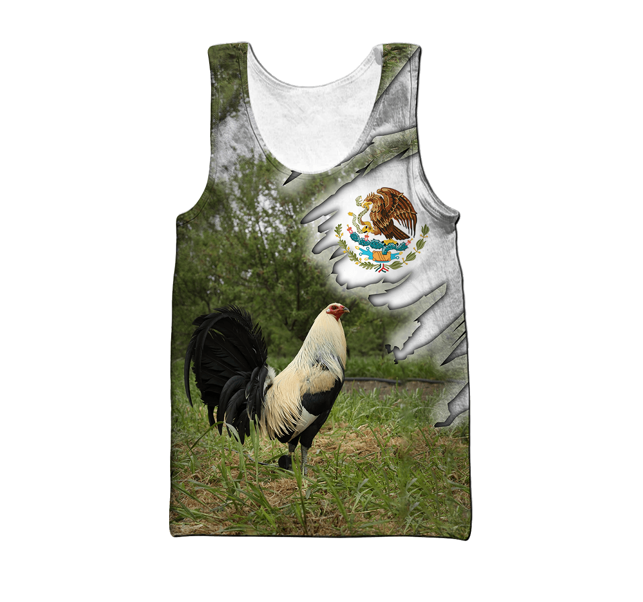 Mexican Rooster 3D Printed Unisex Shirts HHT13052107