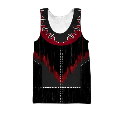 Cowboy Jacket No7 Cosplay 3D Over Printed Unisex Deluxe Hoodie ML