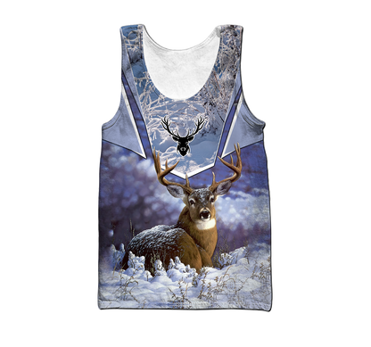 Love Deer 3D All Over Printed Shirts MH12122004CL