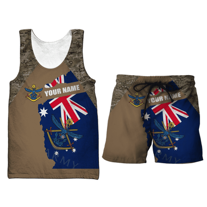 Tmarc Tee Custom name Australia Army Brothers in arms AU 3D print shirts