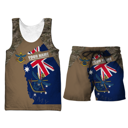 Tmarc Tee Custom name Australia Army Brothers in arms AU 3D print shirts