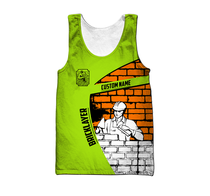 Premium Unisex Hoodie Customize Bricklayer ML