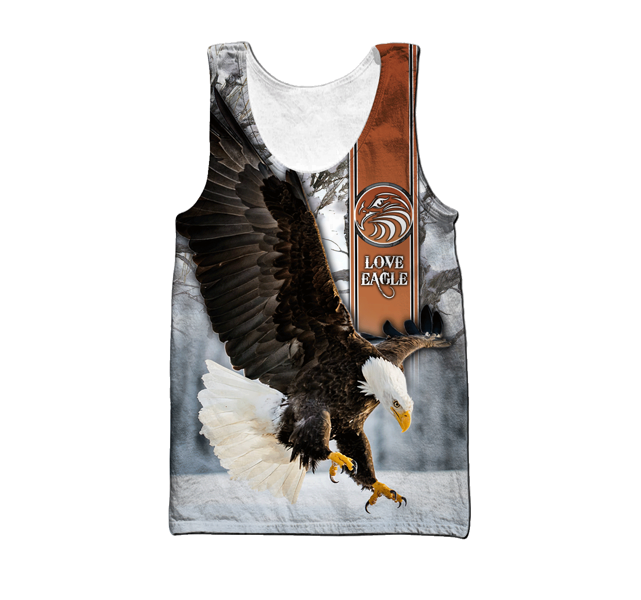 Customize Name Eagle 3D All Over Printed Shirts